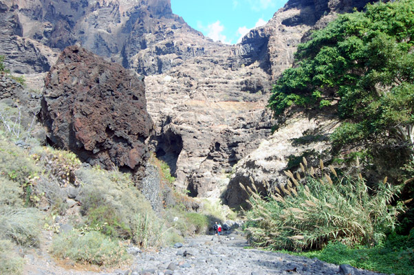 Teneriffa - Blick auf die Mascaschlucht