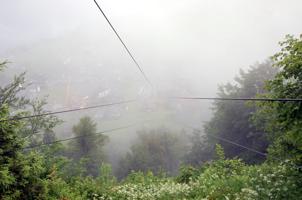 Seilbahn zu Alm